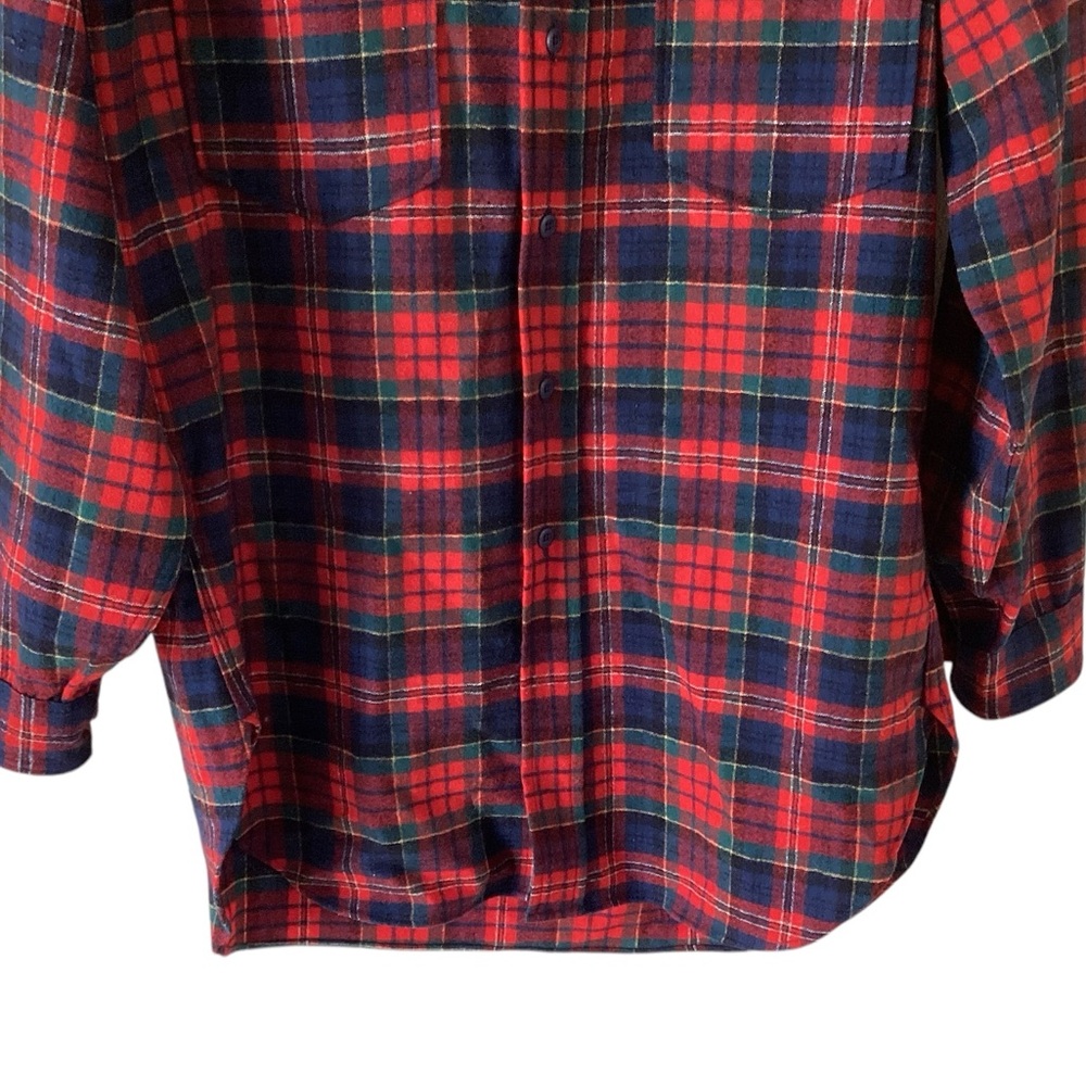 Pendleton Virgin Wool Plaid Flannel Lumberjack Sh… - image 3
